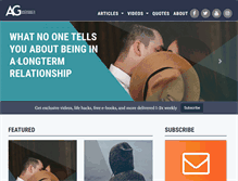 Tablet Screenshot of anthonygucciardi.com
